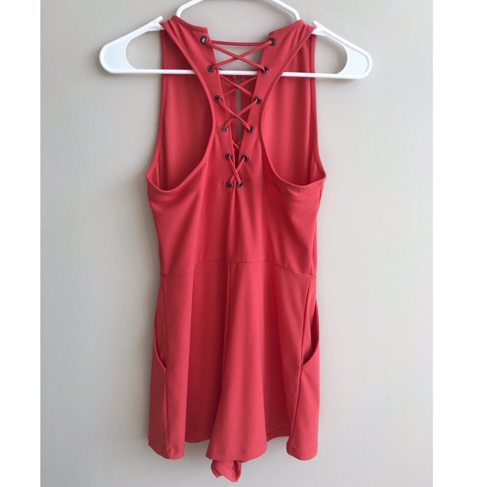 ✨ SALE ✨ • Nordstrom Coral Romper •